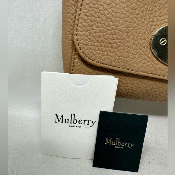 Mulberry Lily Silky Calfskin Leather Shoulder Bag, Size OS - Maple - Picture 14 of 15